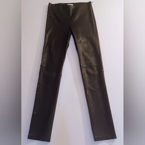 Maison Ullens Leather Leggings • NWOT